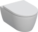 GEBERIT Combi-Pack iCon wall-hung WC, white, rimless WC...