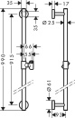 hansgrohe reling prysznicowy Unica Comfort 900mm chrom...