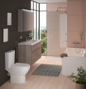 Floor-standing WC VitrA Integra white, rimless WxHxD: 355x400x485mm NEW