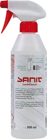 SANIT-CHEMIE Leak detector (DVGW) SANIT LeckCheck 500ml hand sprayer NEW