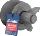 Crassus Schnellverschlussstopfen CSV 40 PVC, Spannber....