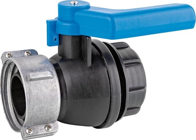 IBC Ball Valve S60x6 Coarse Thread for Container NEW