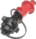 Hünersdorff safety outlet pipe fuels, black-red,...