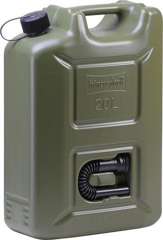 Hünersdorff bidon de carburant Profi-Explo en plastique 20l, olive 802100 NEW