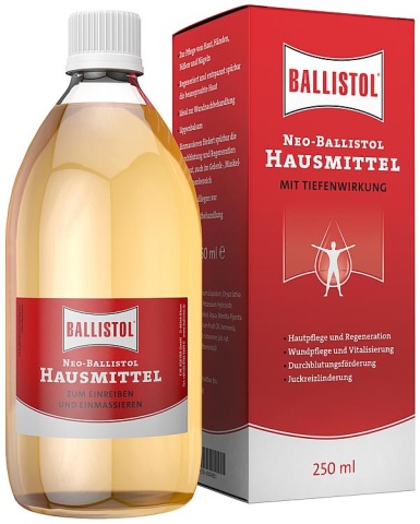 BALLISTOL Olejek do masażu NEO-BALLISTOL Home Remedy 250ml butelka NOWOŚĆ