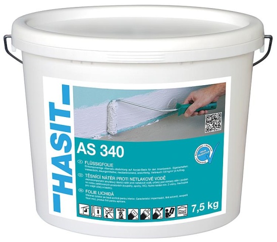 HASIT Vloeibare Film AS 340 7,5kg Emmer NIEUW