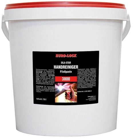 EURO-LOCK Sila Star hand cleaning paste LOS 3800 10l bucket NEW