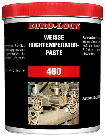 EURO-LOCK Pasta blanca alta temperatura LOS 460 lata 1l NUEVO