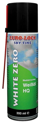 EURO-LOCK White Oil (SKY FINE) FINE-311 WHITE ZERO, 300ml rozpylacz z pompką NOWOŚĆ