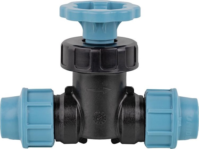 Unidelta straight seat valve with clamp connection 25mm NEW