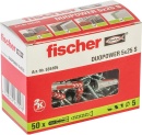 Set di tasselli Fischer DUOPOWER 6x30 S con vite PU 50 NUOVO