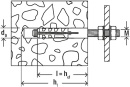 Fischer Dübel M12 S mit metrischen Innengew. VPE 10 NEU