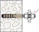 Fischer Dübel M12 S mit metrischen Innengew. VPE 10 NEU