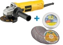 Smerigliatrice angolare DeWALT con 900 W DWE4117,...