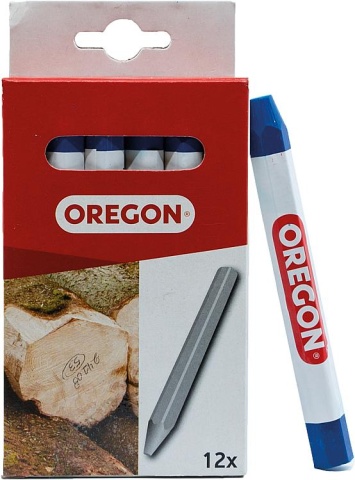 Craie de marquage OREGON bleue, longueur 120mm, D : 12mm UE 12 pièces NEUF