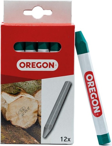 Craie de marquage OREGON verte, longueur 120mm, D : 12mm UE 12 pièces NEUF