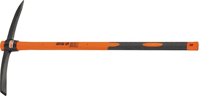 Bahco Pickaxe PAGS-2.0-900FG 900mm long, 3000g 2-kg hardened steel head NEW