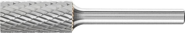 Fresa in metallo duro PFERD cilindrica, dentatura 3 Ø 12,0mm, gambo:6mm, L: 65mm NUOVO