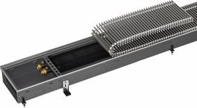 Kampmann Convecteur sous plancher Katherm NK182 092/182/2800 Grille R alu. natur elox. NOUVEAU