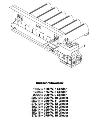 Buderus Gasbrenner AE434X 7Gld,MBDLE407,li,everp V2 63165004 NEU