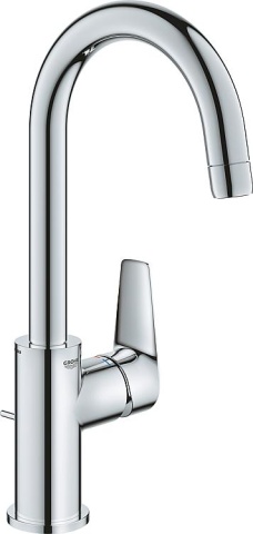 GROHE Waschtischmischer BauEdge L-Size Ausladung 140 mm chrom mit Ablaufgarnitur NEU