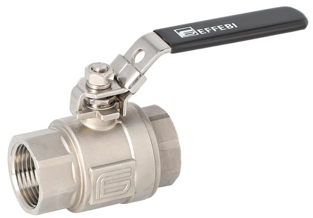 EFFEBI stainless steel ball valve 2-piece DN32 (1 1/4"") full port 1.4408 NEW