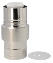 WOLF Supply air spigot DM80/125 250mm, stainless steel...