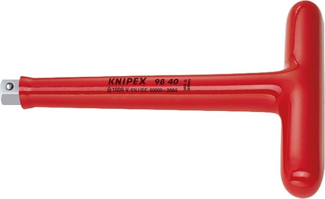 KNIPEX Quergriff isoliert bis 1000V mit 1/2"" Außenvierkant 98 40 NEU