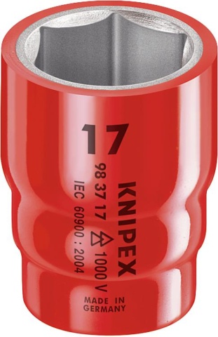 KNIPEX douille isolée jusquà 1000V 1/2"" Hexagonal, SW19 98 47 19 NOUVEAU