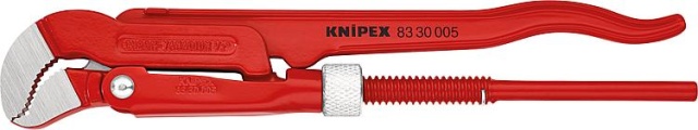 Llave de tubo KNIPEX S-Maul con recubrimiento de polvo rojo, L: 245mm NUEVO