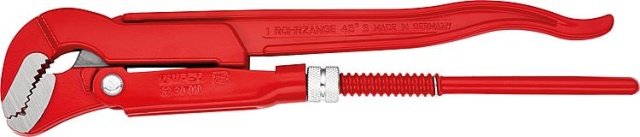 Klucz do rur KNIPEX S-Maul malowany proszkowo na czerwono, dł. 320 mm NOWOŚĆ