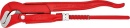 KNIPEX S-Maul pipe wrench red powder coated, L: 320mm NEW