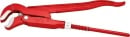 KNIPEX S-Maul pipe wrench red powder coated, L: 320mm NEW