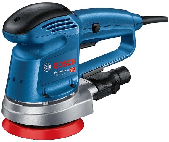 Ponceuse excentrique GEX 34-125 Bosch de 340 watts, Ø 125mm NOUVELLE