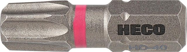 Heco Bit HECO-Drive, HD-40 colour ring pink, PU 10 pieces NEW