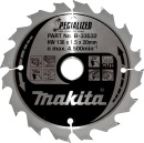 Makita circular saw blade Ø 136x20x1,5mm with 16...