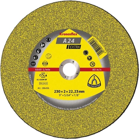 Klingspor Disque à tronçonner à moyeu déporté 115x2,5x22,23mm NOUVEAU