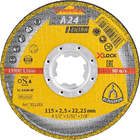 Tarcza do cięcia Klingspor 115x2,5x22,23mm NOWOŚĆ