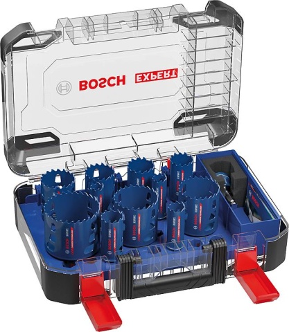 Bosch gatenzaagset Expert 14-delig, Ø 20/22/25/32/35/40/ 44/51/60/64/76mm NIEUW