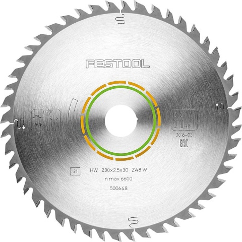 Festool lame de scie circulaire 230 x 30 x 2,5 mm, 48 dents NOUVELLE