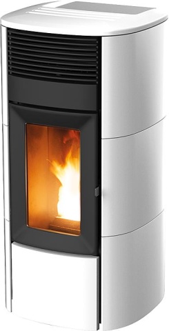 MCZ Pellet stove Club Air 10 M3 Maestro basic unit with cladding Ceramic White, 10 KW NEW