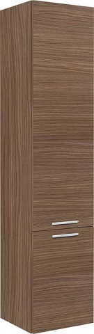 Evenes Hochschrank Serie MBK 2 Türen Eiche Khaki, Anschlag rechts 350x1625x370mm NEU