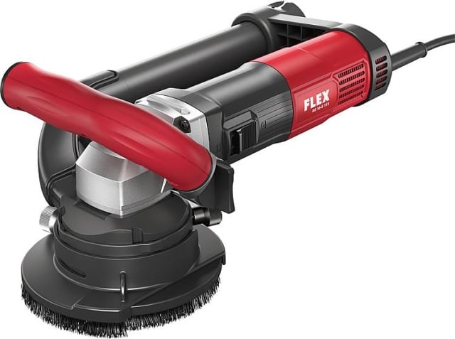 Amoladora de hormigón Flex 1600 W, Ø 115mm, RE 16-5 115, kit cabezal de fresado puntiagudo NUEVO