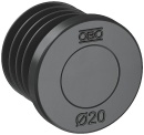 OBO sealing plug, for M20, airtight, ZA 20-VS, PU25 NEW