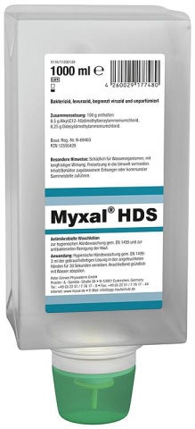 Myxal Waslotion HDS Antimicrobieel 1l Vario Fles NIEUW