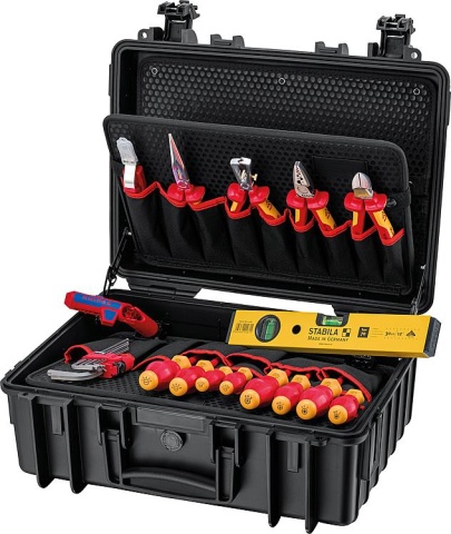 KNIPEX Toolbox ""Robust23 Start"" Electric 24-piece NEW