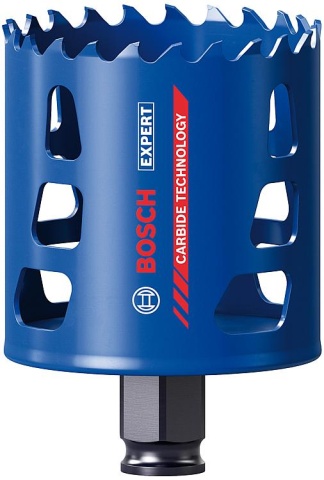 Bosch hole saw EXPERT ToughMaterial, with PowerChange Plus holder Ø 65 mm, working length 60 mm NEW