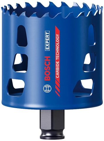 Bosch gatenzaag EXPERT ToughMaterial, met PowerChange Plus houder Ø 73 mm, werklengte 60 mm NIEUW