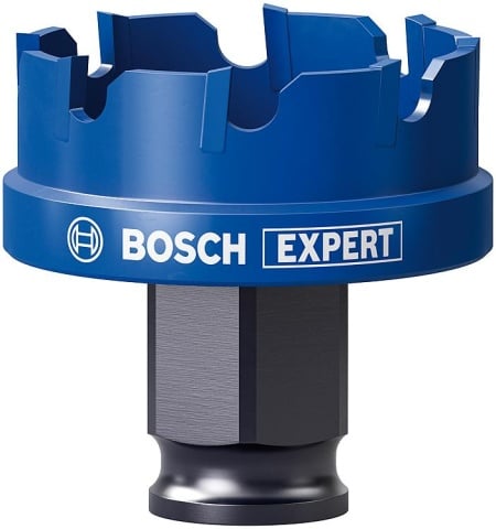 Sega a tazza EXPERT Carbide SheetMetal Bosch, con supporto PowerChange Plus Ø 35 mm, lunghezza utile 20 mm NUOVO