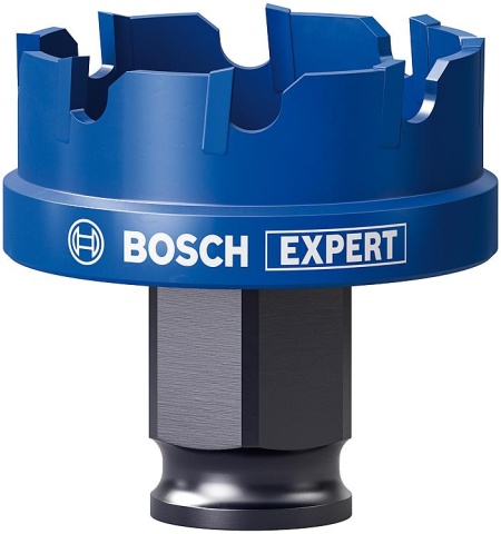 Sega a tazza EXPERT Carbide SheetMetal Bosch, con supporto PowerChange Plus Ø 40 mm, lunghezza utile 20 mm NUOVO